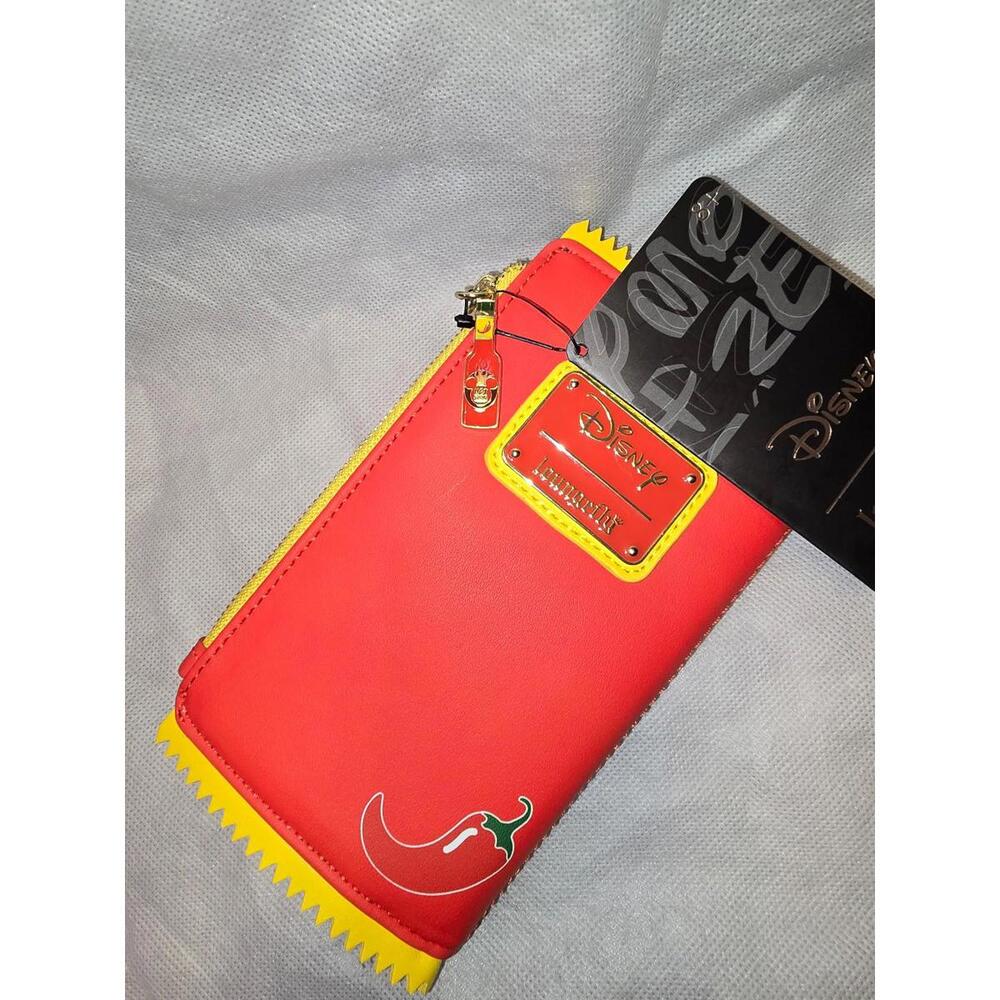 Loungefly Disney Mickey Mouse Hot Sauce Figural Wallet - Picture 3 of 4